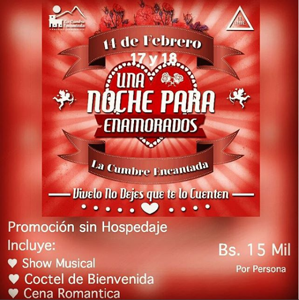 Día del amor y amistad en Barquisimeto