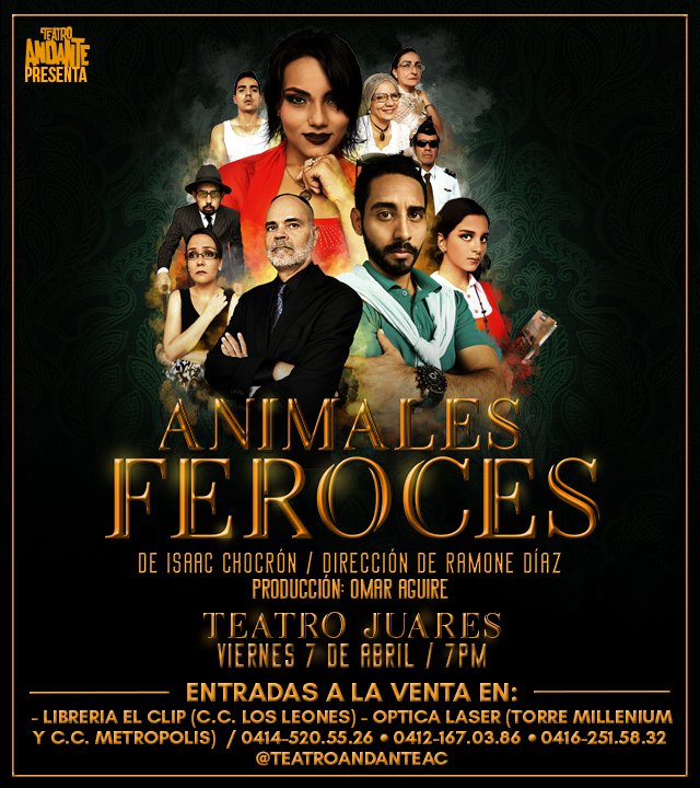Obra Animales Feroces